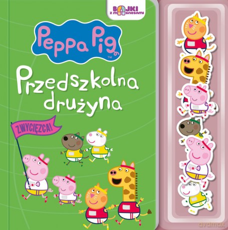 Przedszkolna drużyna. Bajki z magnesami. Świnka Peppa [KSIĄŻKA]
