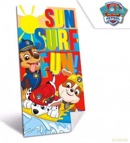 Ręcznik plażowy Paw Patrol 70x140cm