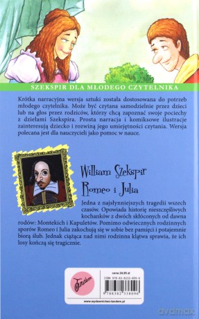Romeo i Julia. Klasyka dla dzieci. William Szekspir - William Shakespeare [KSIĄŻKA]