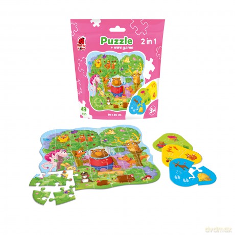 ROTER 49 saszetka Magiczny las + mini gra RK1140-01 [PUZZLE]
