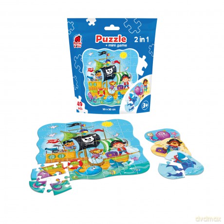 ROTER 49 saszetka Piraci +mini gra Pirates RK1140-04 [PUZZLE]