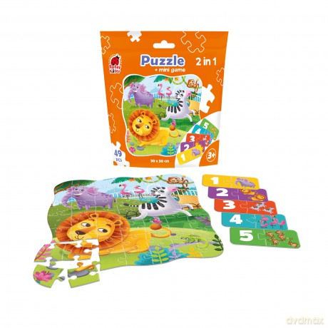 ROTER 49 saszetka Zoo + mini gra RK1140-06 [PUZZLE]