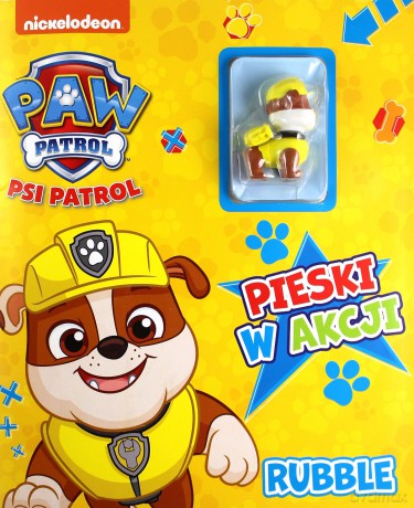 Rubble. Pieski w Akcji. Psi Patrol [KSIĄŻKA]