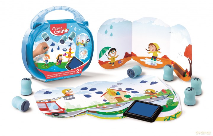 Stemple pogodowe Maped Creativ w walizce