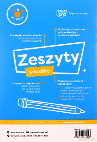 Szkoła na miarę zeszyt w kratkę A EDYCJA 2021 [KSIĄŻKA]