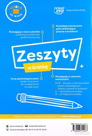 Szkoła na miarę zeszyt w kratkę C EDYCJA 2021 [KSIĄŻKA]