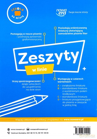 Szkoła na miarę zeszyt w linie C EDYCJA 2021 [KSIĄŻKA]