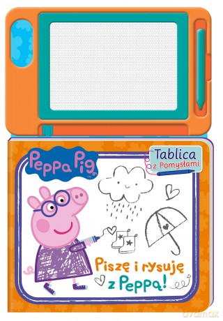 Tablica z pomysłami. Piszę i rysuję z Peppą! Świnka Peppa [KSIĄŻKA]