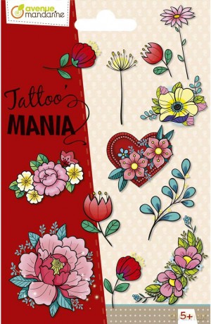 Tatuaże Tattoo Mania Kwiaty