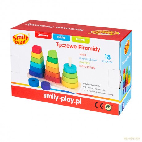 Tęczowe piramidy AC7319 AN01