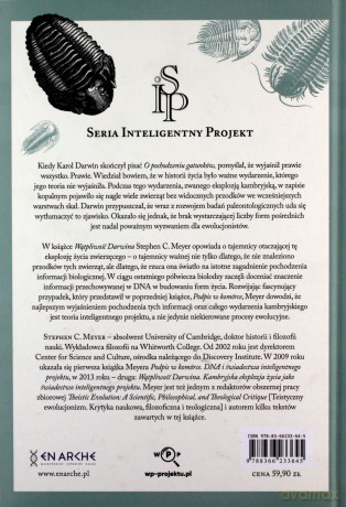 Wątpliwość Darwina. Kambryjska eksplozja życia jako świadectwo inteligentnego projektu - Stephen C.Meyer [KSIĄŻKA]