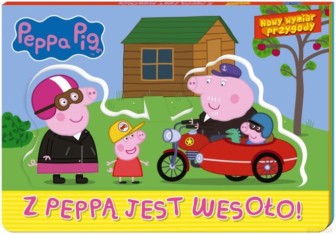 Z Peppą jest wesoło! Nowy Wymiar Przygody. Świnka Peppa [KSIĄŻKA]
