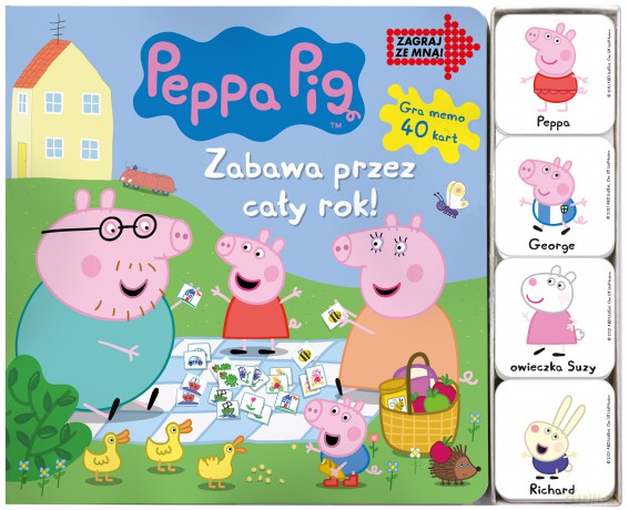Zabawa przez cały rok. Zagraj Ze Mną. Świnka Peppa [KSIĄŻKA]
