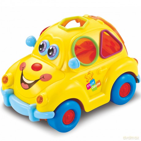 Zabawne auto z muzyką i światłem Smily play 16/32 SP83668 AN01