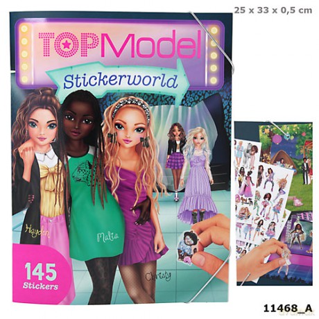 Zestaw z naklejkami Top Model 11468A