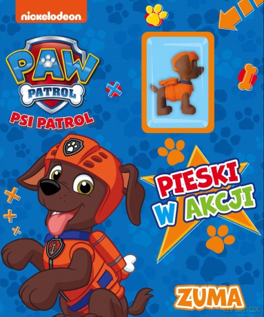 Zuma. Pieski w Akcji. Psi Patrol [KSIĄŻKA]
