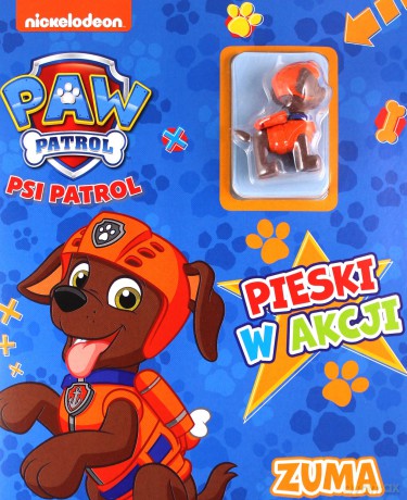 Zuma. Pieski w Akcji. Psi Patrol [KSIĄŻKA]