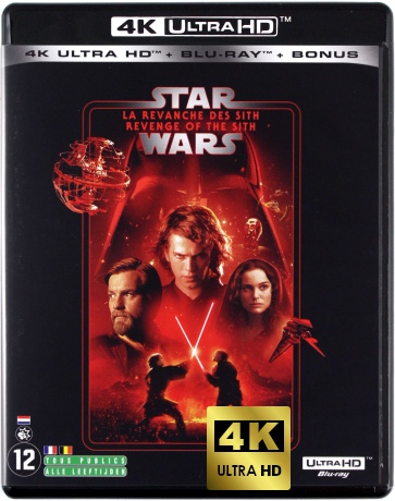 Star Wars: Episode III - Revenge of the Sith (Gwiezdne wojny: Część III - Zemsta Sithów) [Blu-Ray 4K]+[2xBlu-Ray]