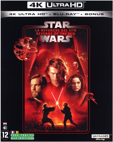 Star Wars: Episode III - Revenge of the Sith (Gwiezdne wojny: Część III - Zemsta Sithów) [Blu-Ray 4K]+[2xBlu-Ray]