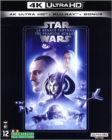 Star Wars: Episode I - The Phantom Menace (Gwiezdne wojny: Część I - Mroczne widmo) [Blu-Ray 4K]+[2xBlu-Ray]
