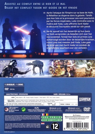 Star Wars: Episode V - The Empire Strikes Back (Gwiezdne wojny: Część V - Imperium kontratakuje) [DVD]