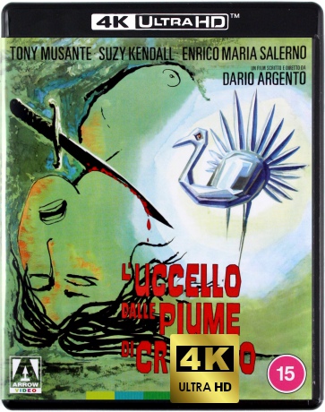 The Bird with the Crystal Plumage (Ptak o kryształowym upierzeniu) (Limited) [Blu-Ray 4K]+[Blu-Ray]