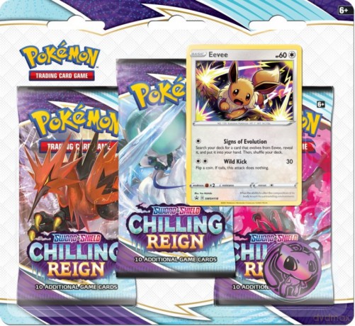 Blister Chilling Reign Evee 3-pak [KARTY]