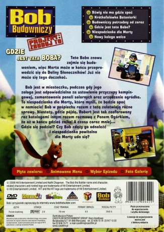 Bob Budowniczy: Gdzie jest tata Boba? [DVD]