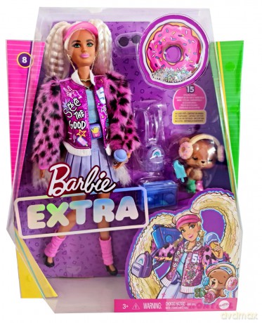 Lalka Barbie Extra Blond kucyki