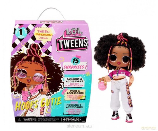 Lalka L.O.L. Surprise Tweens Doll, Hoops Cutie