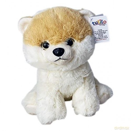 Maskotka Piesek Oli beżowo-biały 23 cm