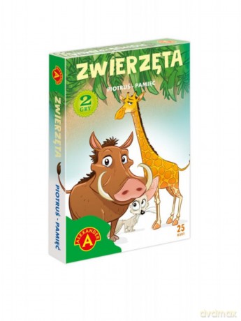 Piotruś Pamięć: Zwierzęta [KARTY]