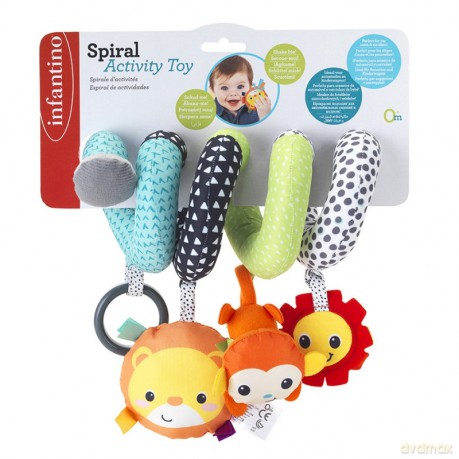 Zawieszka spiralka do wózka ze zwierzątkami Infantino