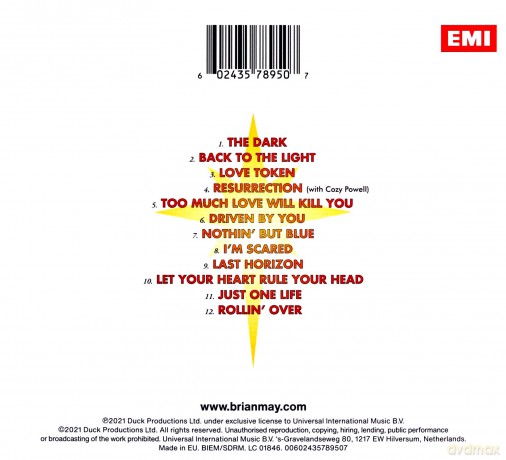 Brian May: Backto The Light [CD]