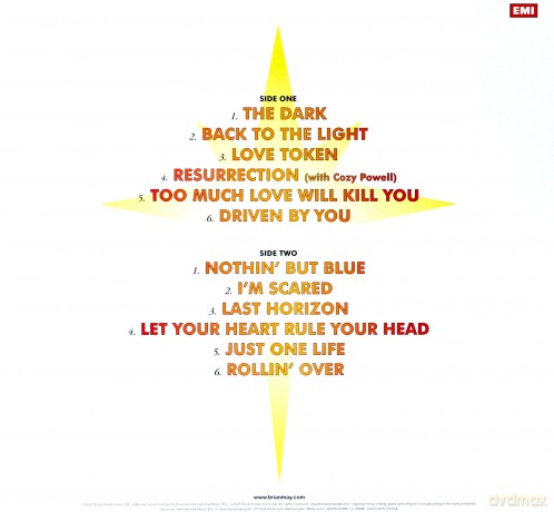 Brian May: Backto The Light [Winyl]