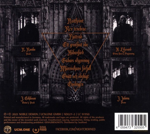 Night Crowned: Hadanfard (digipack) [CD]
