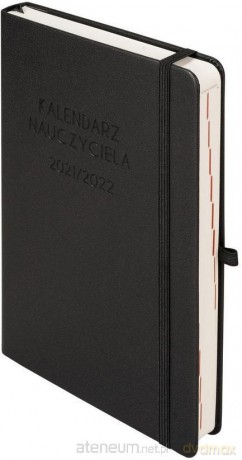 Kalendarz 2021/2022 Nauczyciela A5 czarny [KALENDARZ]