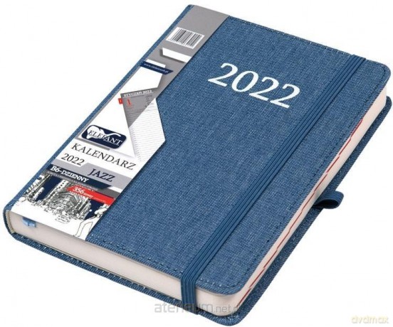 Kalendarz 2022 B6 Dzienny Jazz jeans [KALENDARZ]