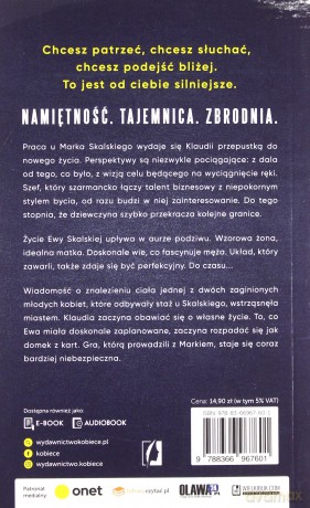 Stażystka (wydanie kieszonkowe) - Alicja Sinicka [KSIĄŻKA]