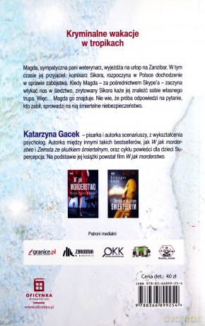 Śmierć na Zanzibarze - Katarzyna Gacek [KSIĄŻKA]