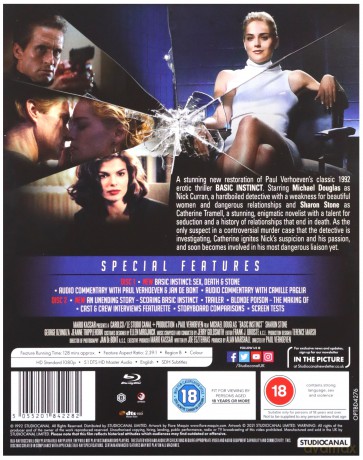 Basic Instinct (Nagi Instynkt) [Blu-Ray]