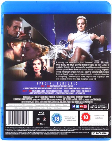 Basic Instinct (Nagi Instynkt) [Blu-Ray]