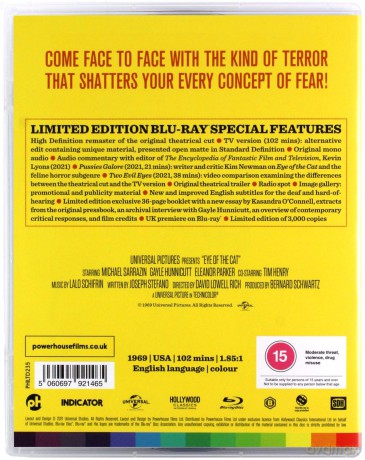 Eye Of The Cat (Limited) [Blu-Ray]