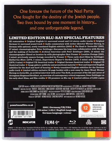 Invincible (Limited) (Niezwyciężony) [Blu-Ray]