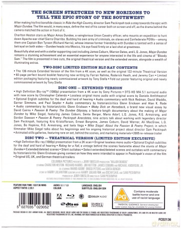 Major Dundee (Limited) [2xBlu-Ray]