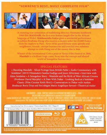 Mandabi (Przekaz pocztowy) [Blu-Ray]