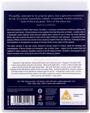 Piccadilly [Blu-Ray]