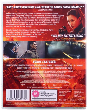 Shockwave - Destruction Hong Kong (Fala uderzeniowa 2) [Blu-Ray]