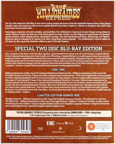 The Millionaires' Express [Foo Gwai Lip Che] (Eureka Classics) (Limited) (Zwariowany pociąg) [2xBlu-Ray]