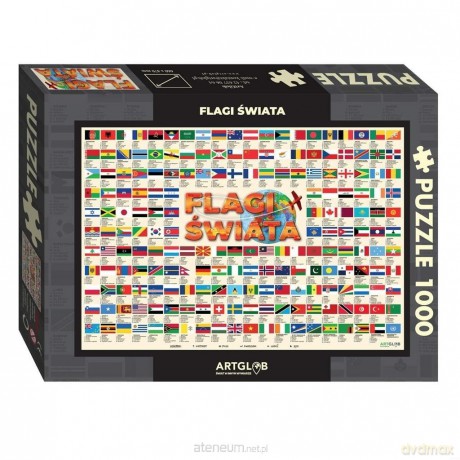 ARTGLOB Puzzle Flagi świata 1 000 el. [PUZZLE]